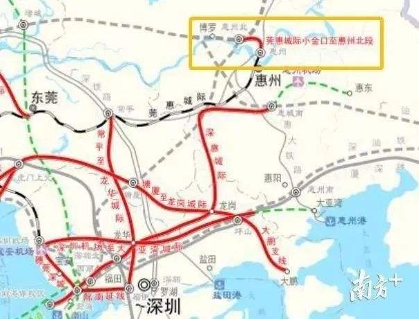 赣深高铁惠州段隧道全部贯通