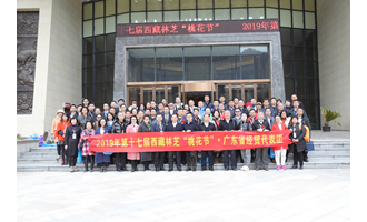 广东省经贸代表团参加 2019西藏林芝第十七届桃花旅游文化节